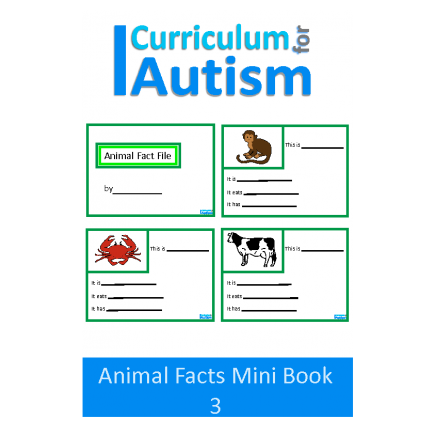 Animal Fact File Mini Book Set 3